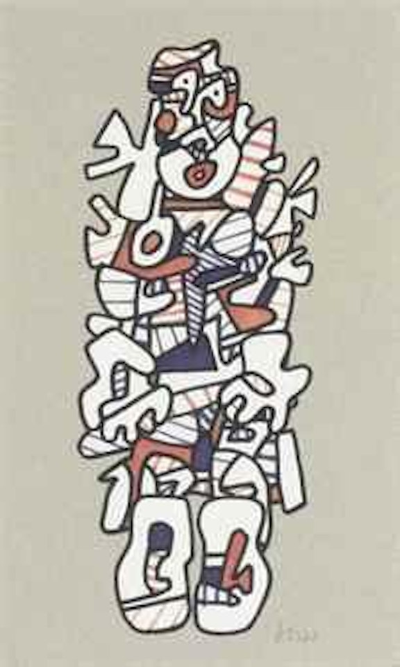 Personnage by Jean Dubuffet