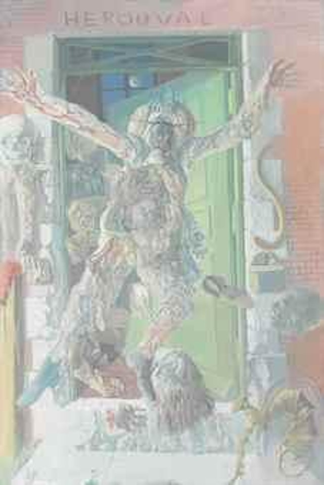 L'homme à tête de mouche by Dado