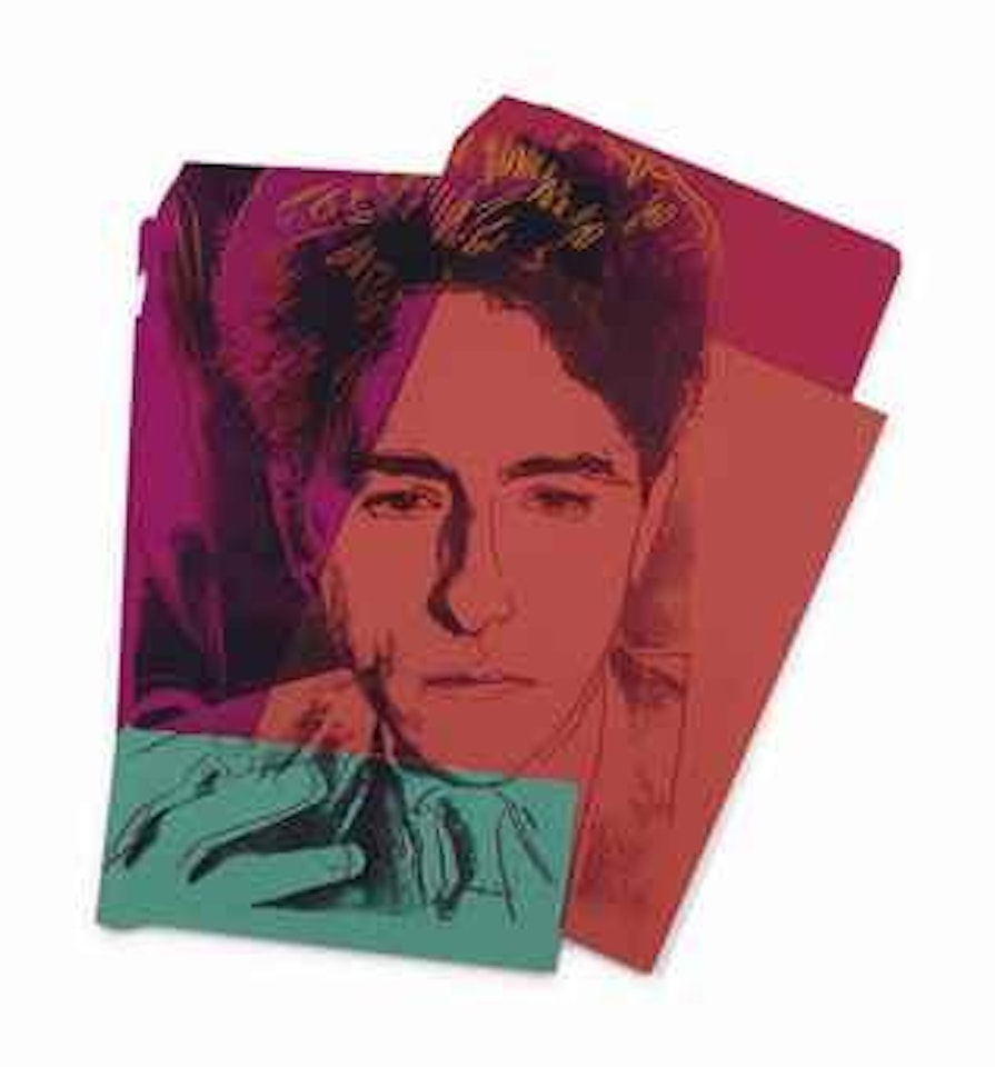 Jean Cocteau by Andy Warhol