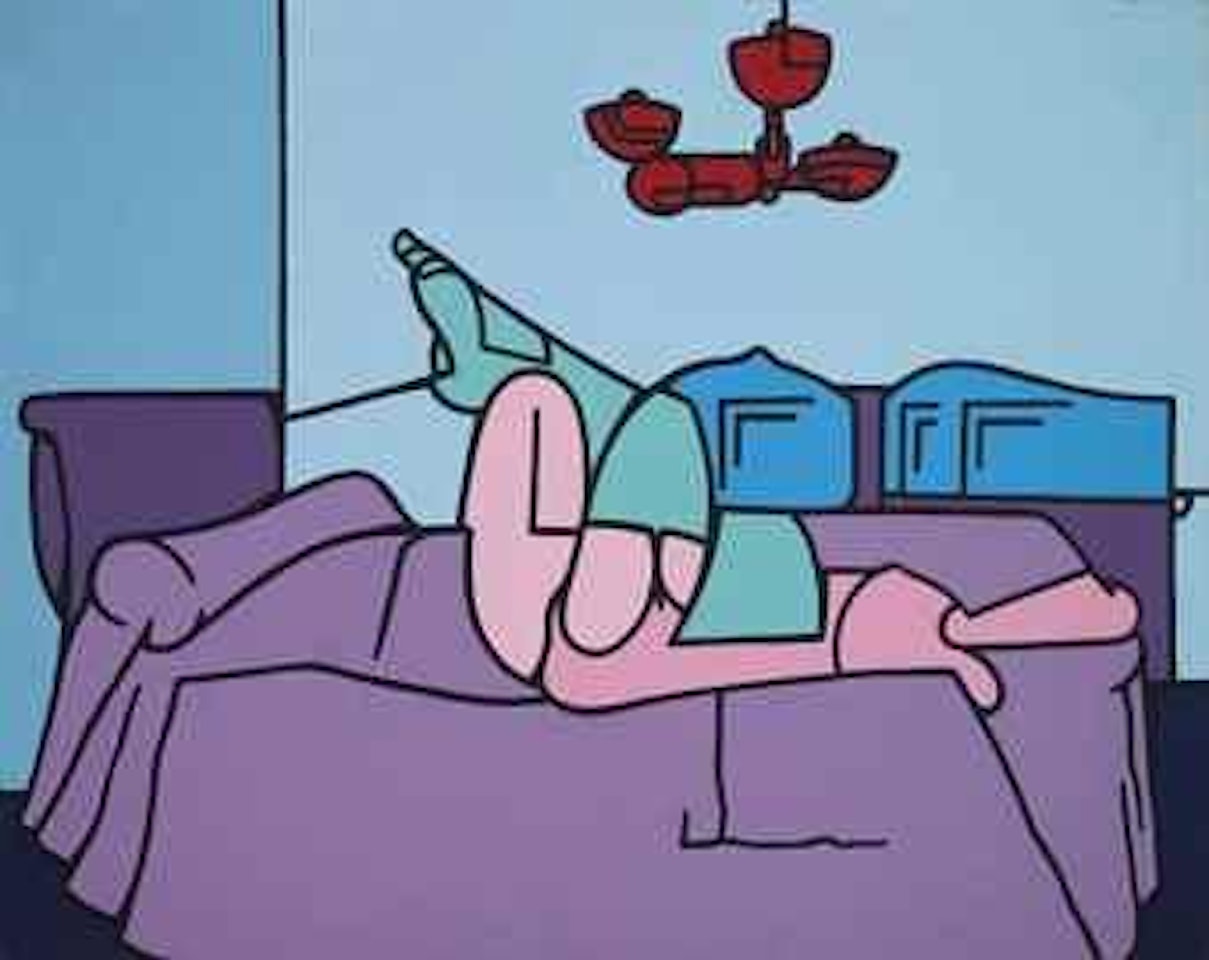 Camera da letto by Valerio Adami