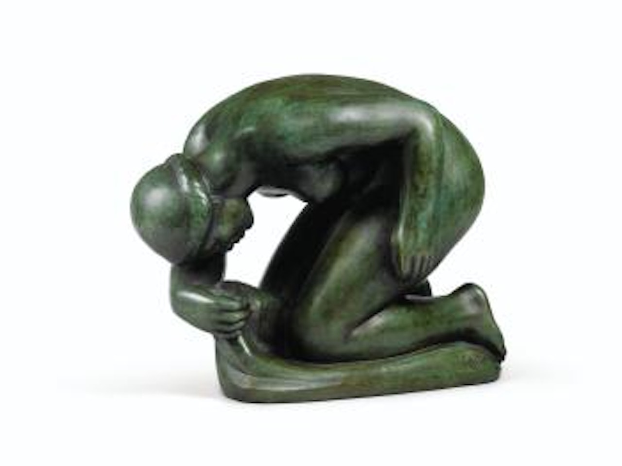 Dina à la natte by Aristide Maillol