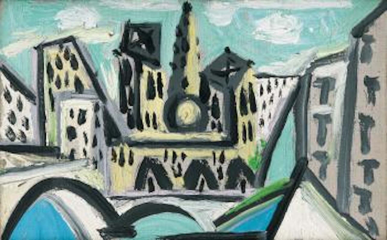 Vue De Notre-Dame De Paris by Pablo Picasso