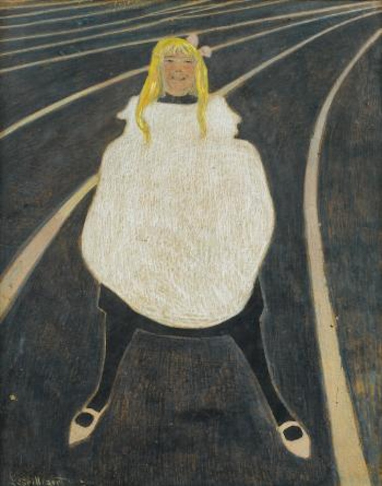 Petite fille en blanc by Léon Spilliaert