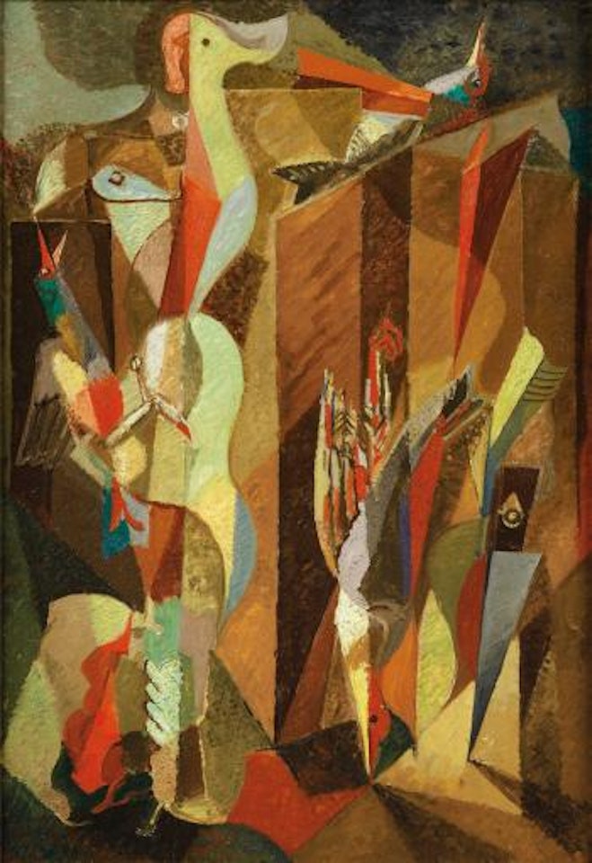 La chasse aux oiseaux by André Masson