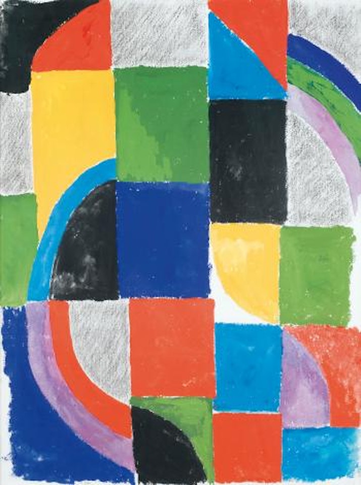 Rythme-Couleur no. 1444 by Sonia Delaunay