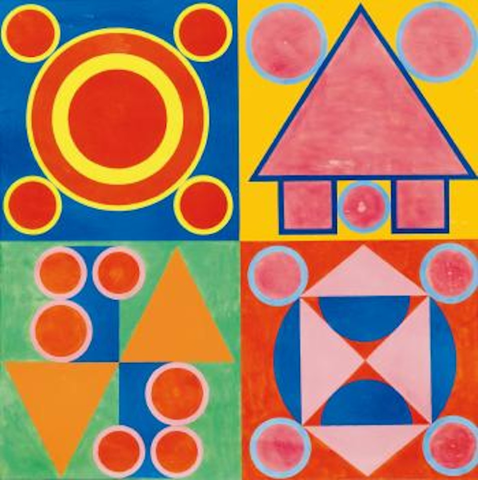 Composition géométrique by Auguste Herbin