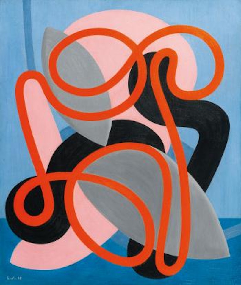 Composition by Auguste Herbin