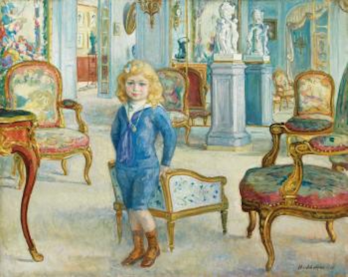 Paul de Camondo à l'hôtel de Camondo by Henri Lebasque