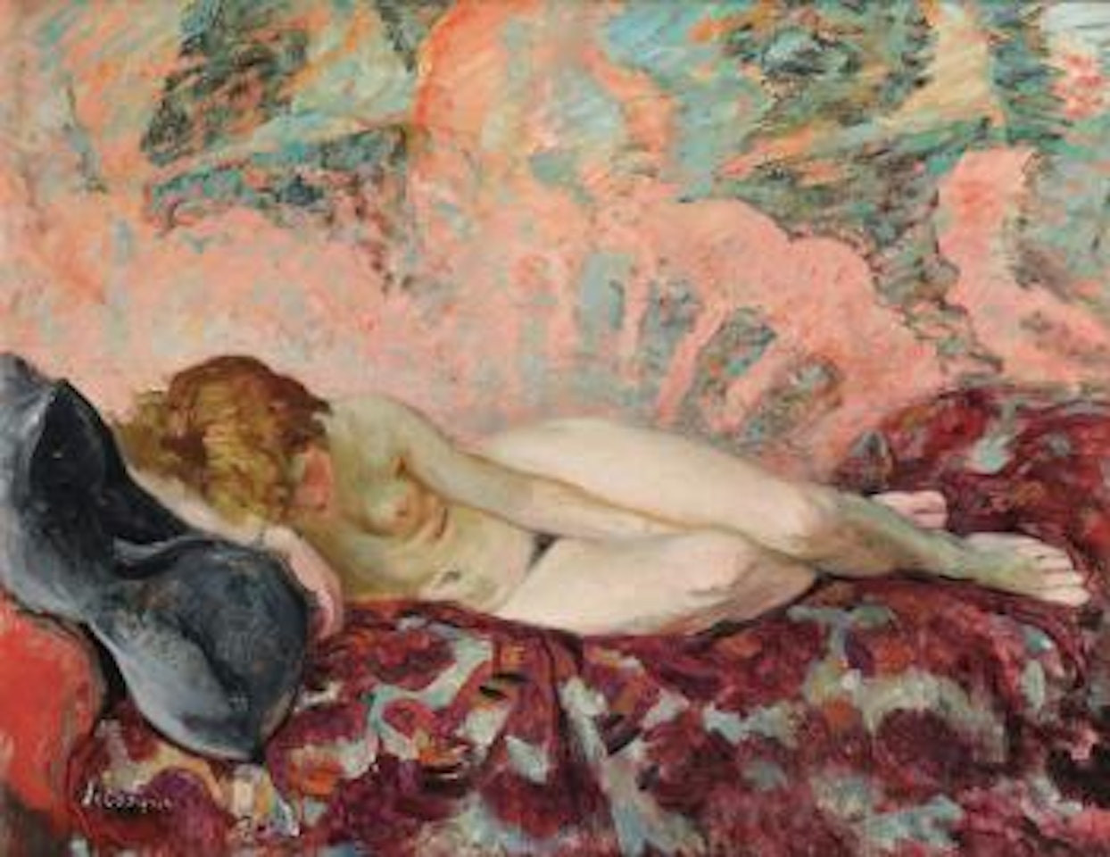 Le repos du modèle by Henri Lebasque