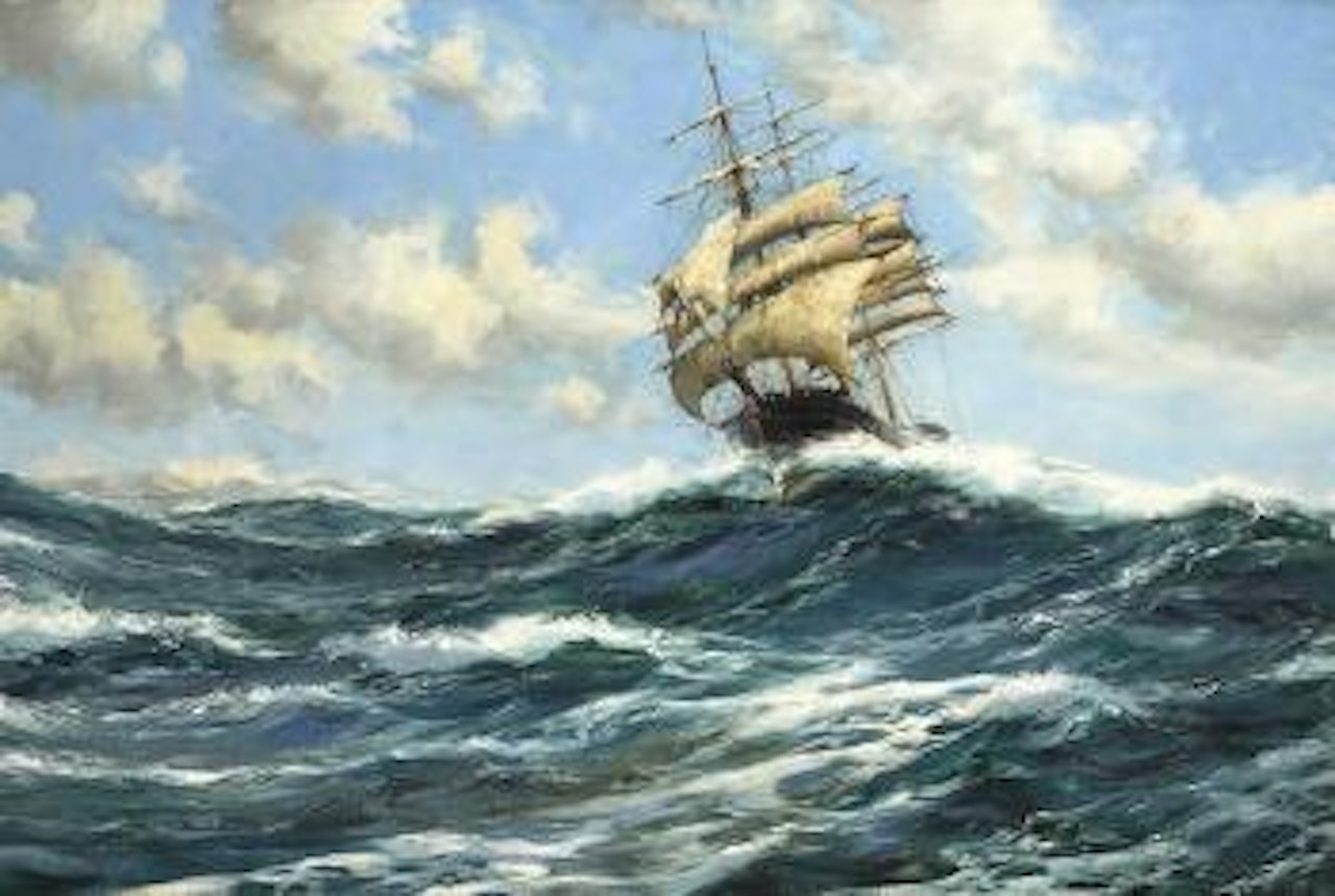 The Flying Clipper, Sir Lancelot by Montague Dawson