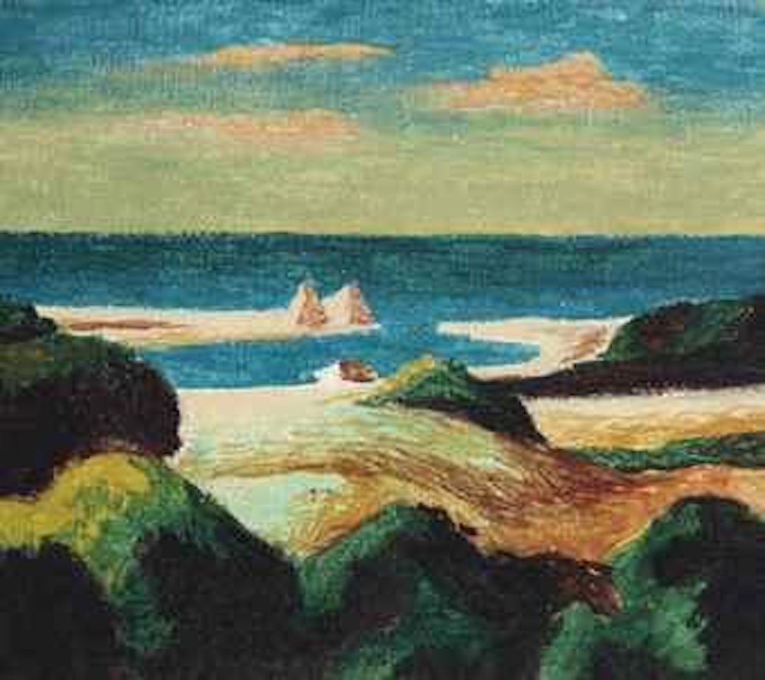 Menemsha Pond, Martha's Vineyard by Thomas Hart Benton