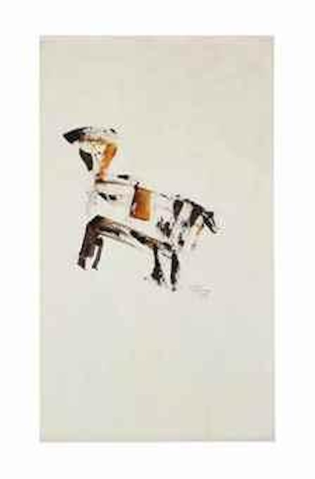 Goat by Mark Tobey