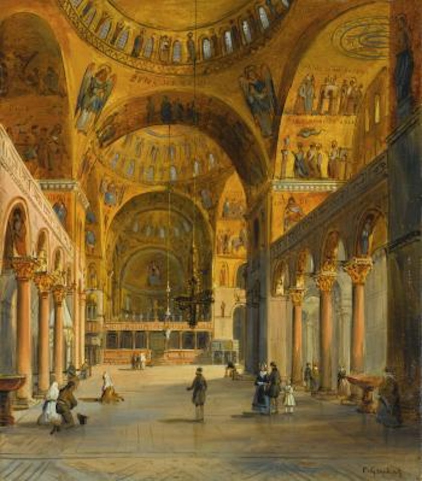 Venice, the interior of Saint Mark’s Basilica by Carlo Grubacs