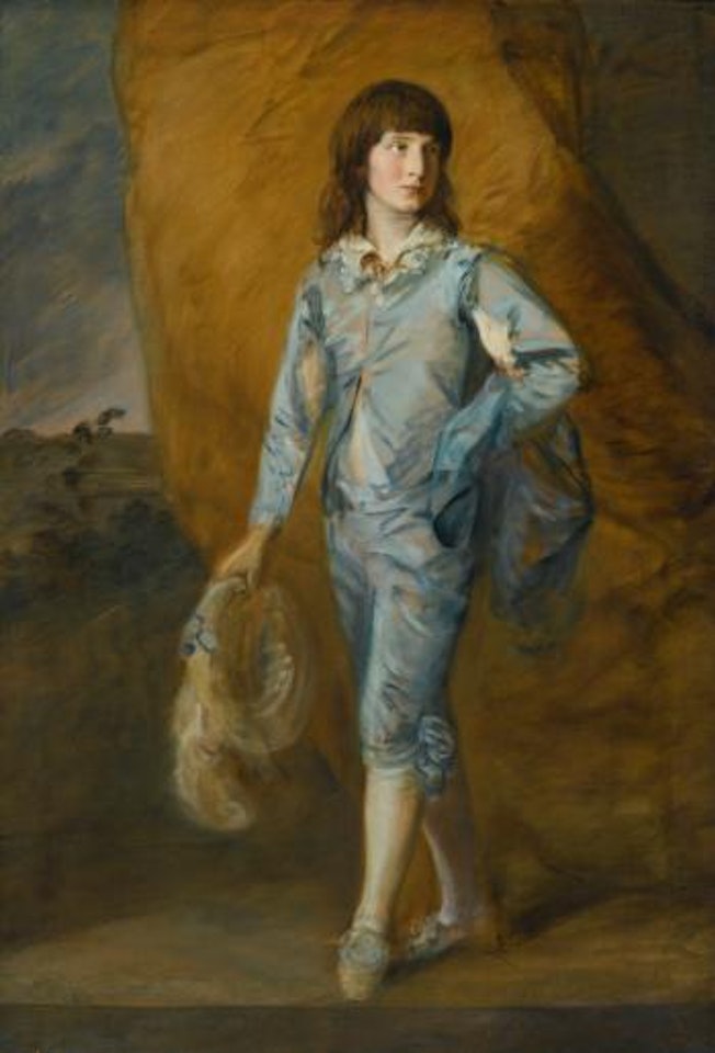 The blue page by Thomas Gainsborough