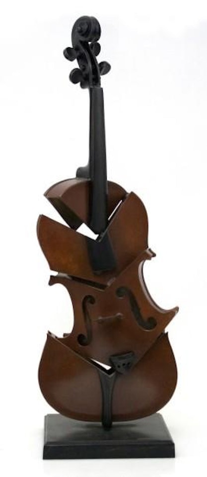 Violon coupé II, hommage à Picasso by Arman