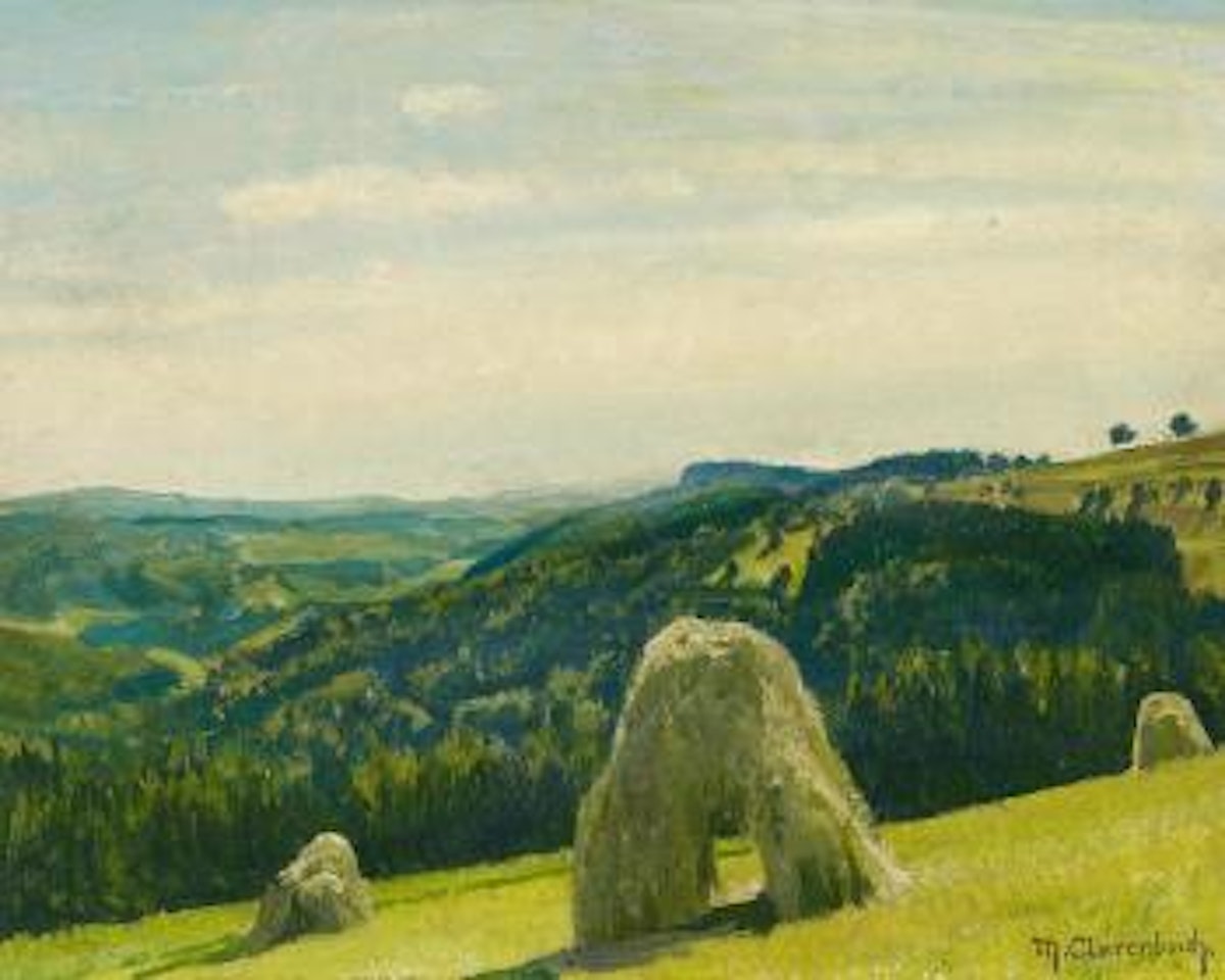Sommertag im Sauerland by Max Clarenbach