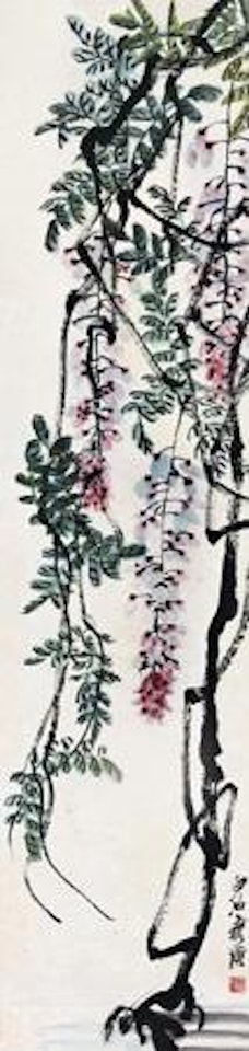 Wisteria by Qi Baishi