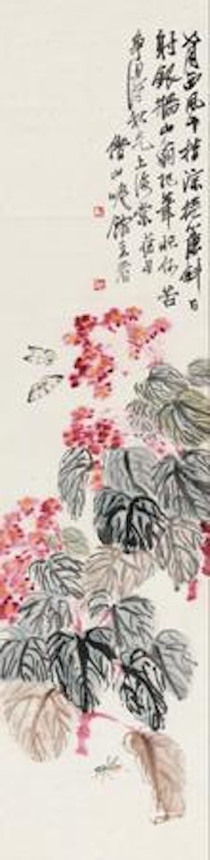 Flowers and Butterfly by Qi Baishi