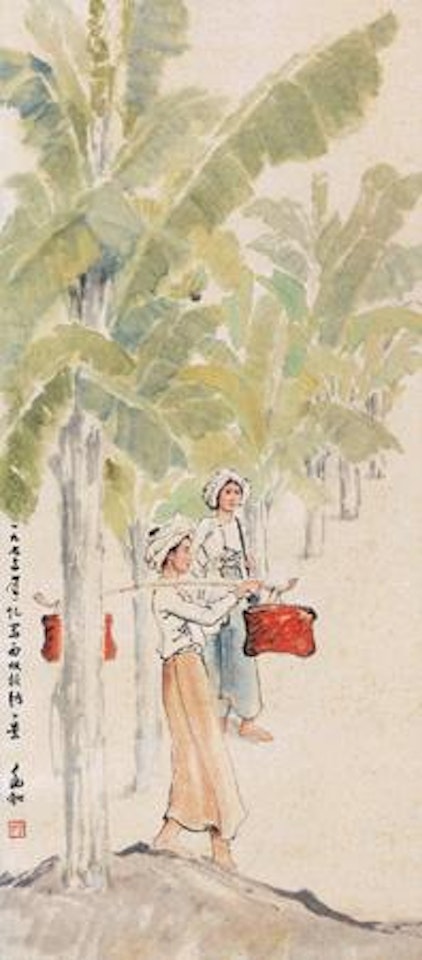 Scenery of Xishuang Banna by Jiang Zhaohe