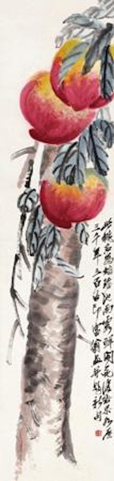 Peaches by Qi Baishi