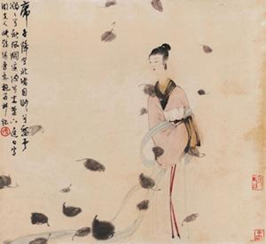 Goddess by Fu Baoshi