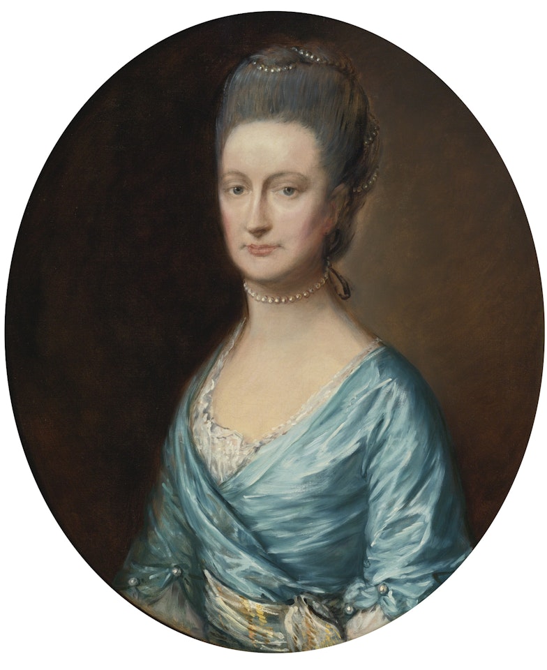 PORTRAIT OF LADY FLUDYER, HALF-LENGTH by Thomas Gainsborough