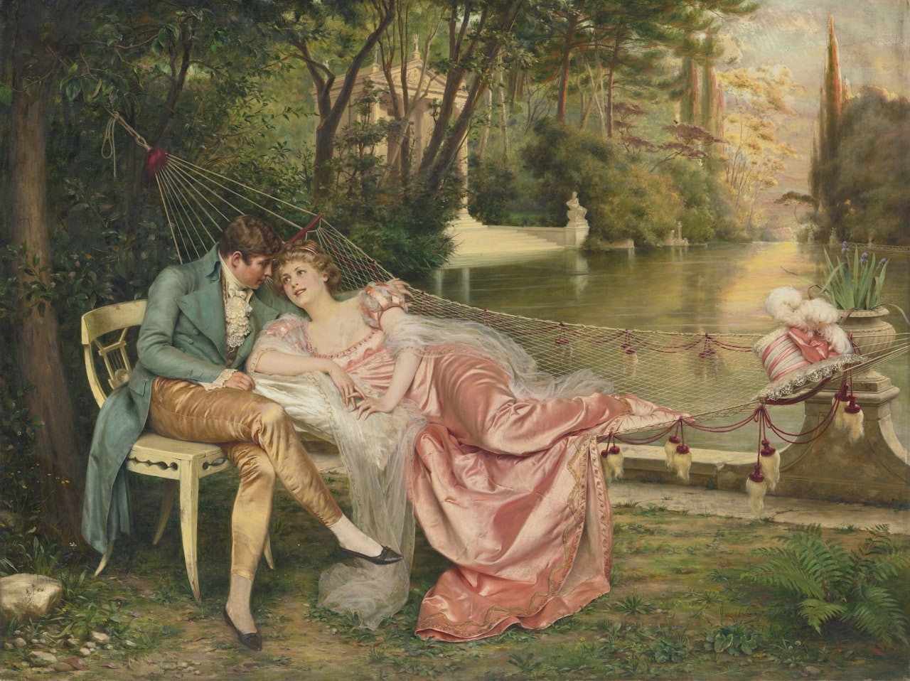DURING DAY'S LAST GOLDEN RAYS by Frédéric Soulacroix