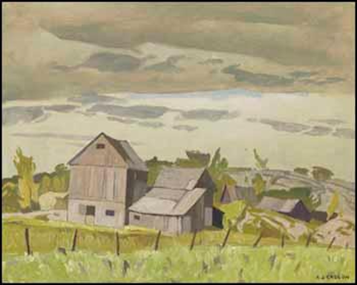 Farm at Britt by Alfred Joseph Casson