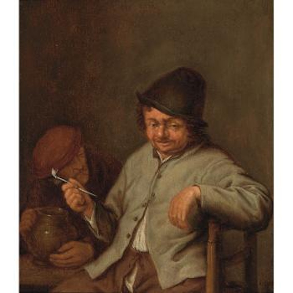 Smoker in a tavern by Adriaen van Ostade