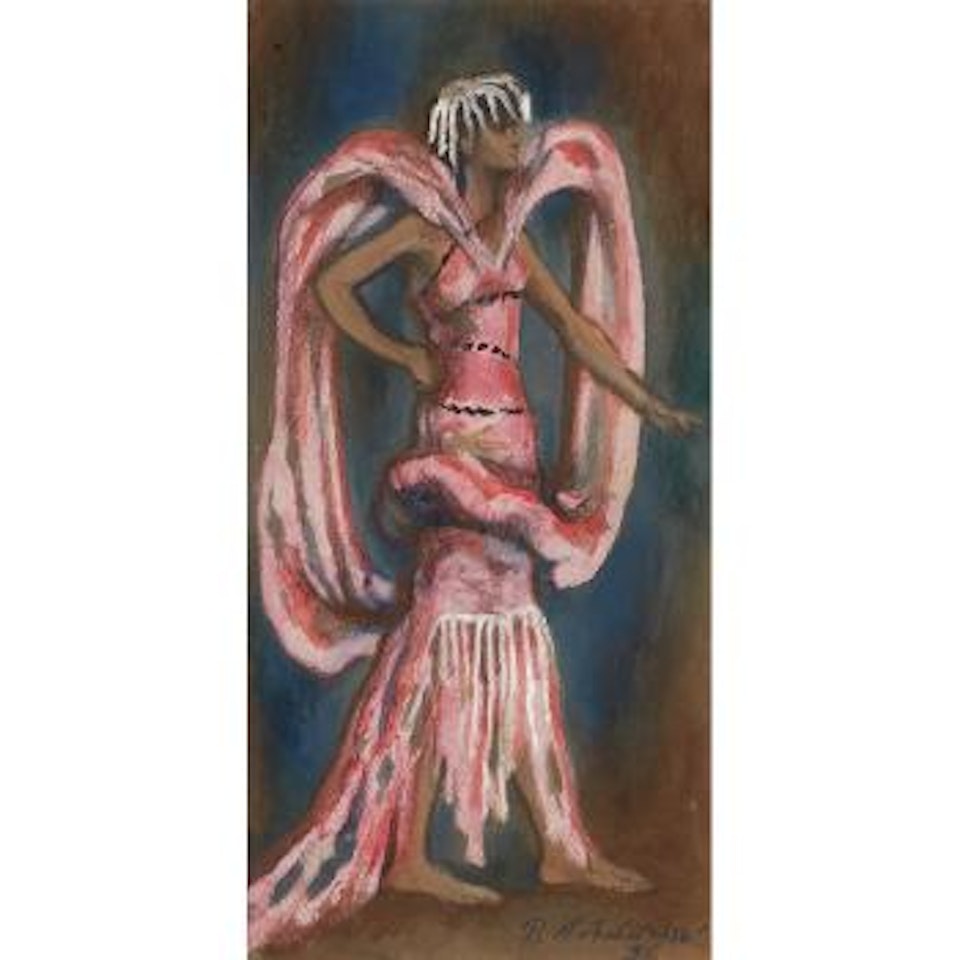 Costume Design, most likely for Orpheus and Eurydice by Pavel Tchelitchew