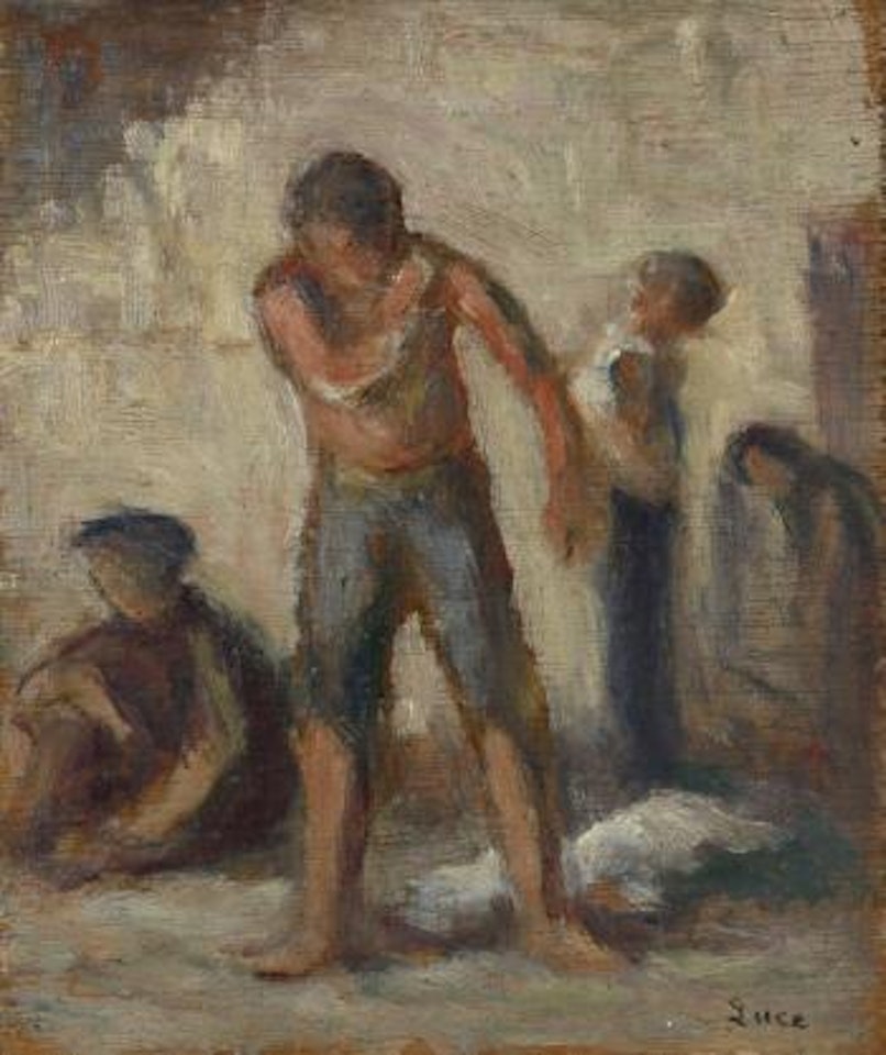 La Toilette by Maximilien Luce