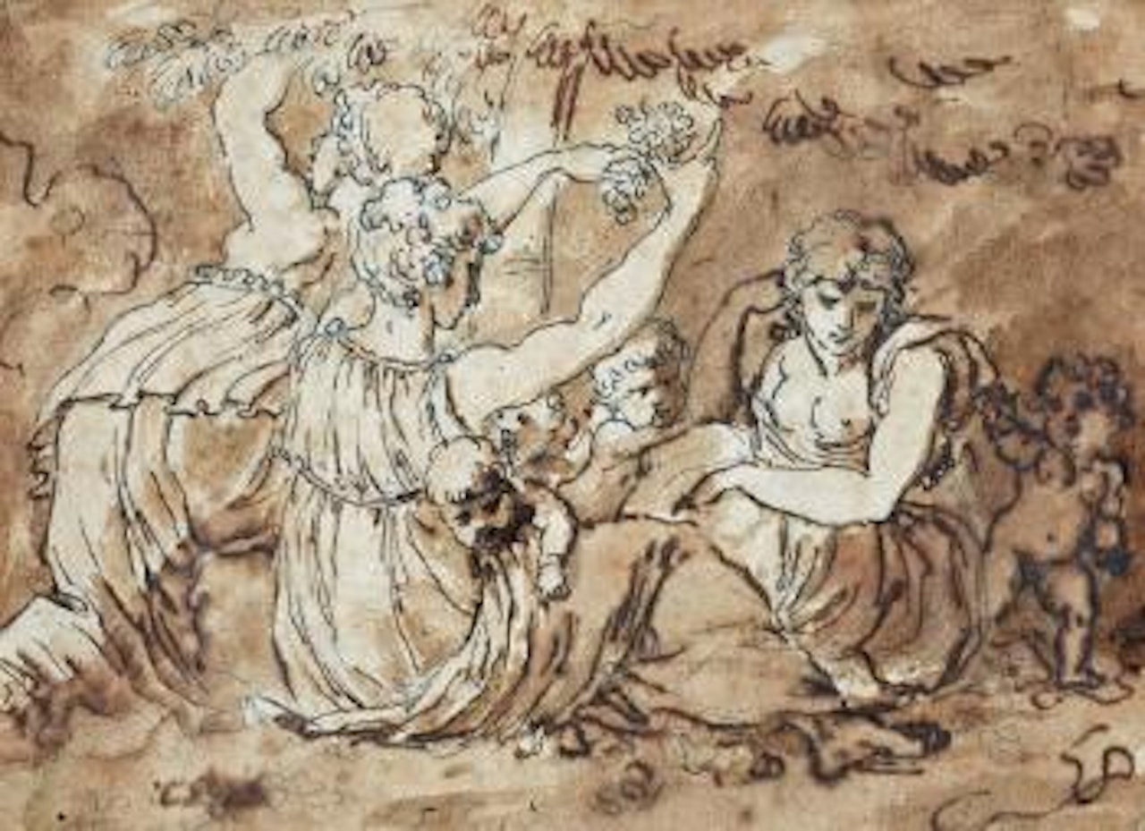 Nymphes et Amours by Louis-Félix de la Rue