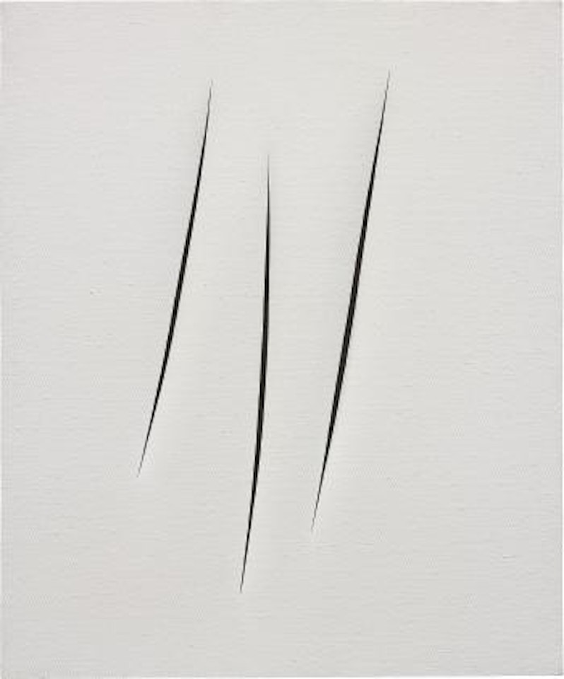 Concetto Spaziale, Attese by Lucio Fontana