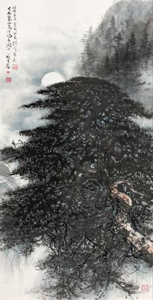 Landscape by Li Xiongcai