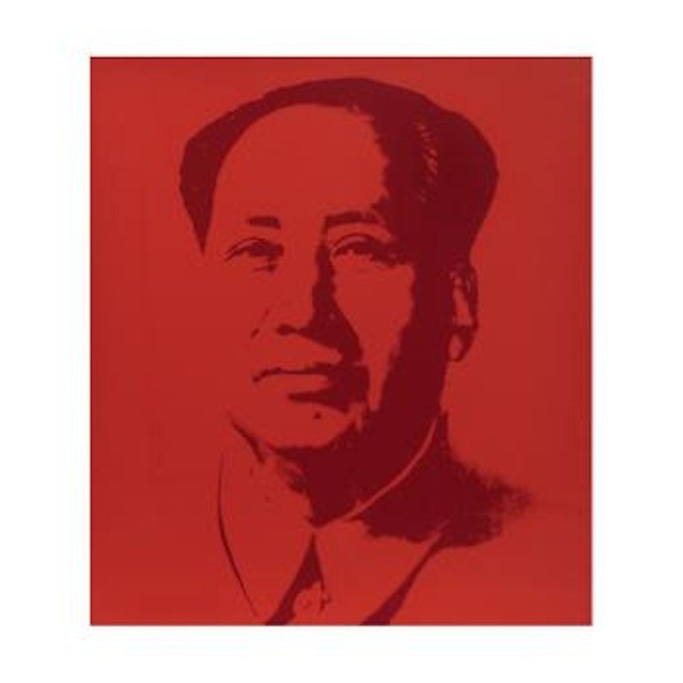 Mao - Red by Andy Warhol