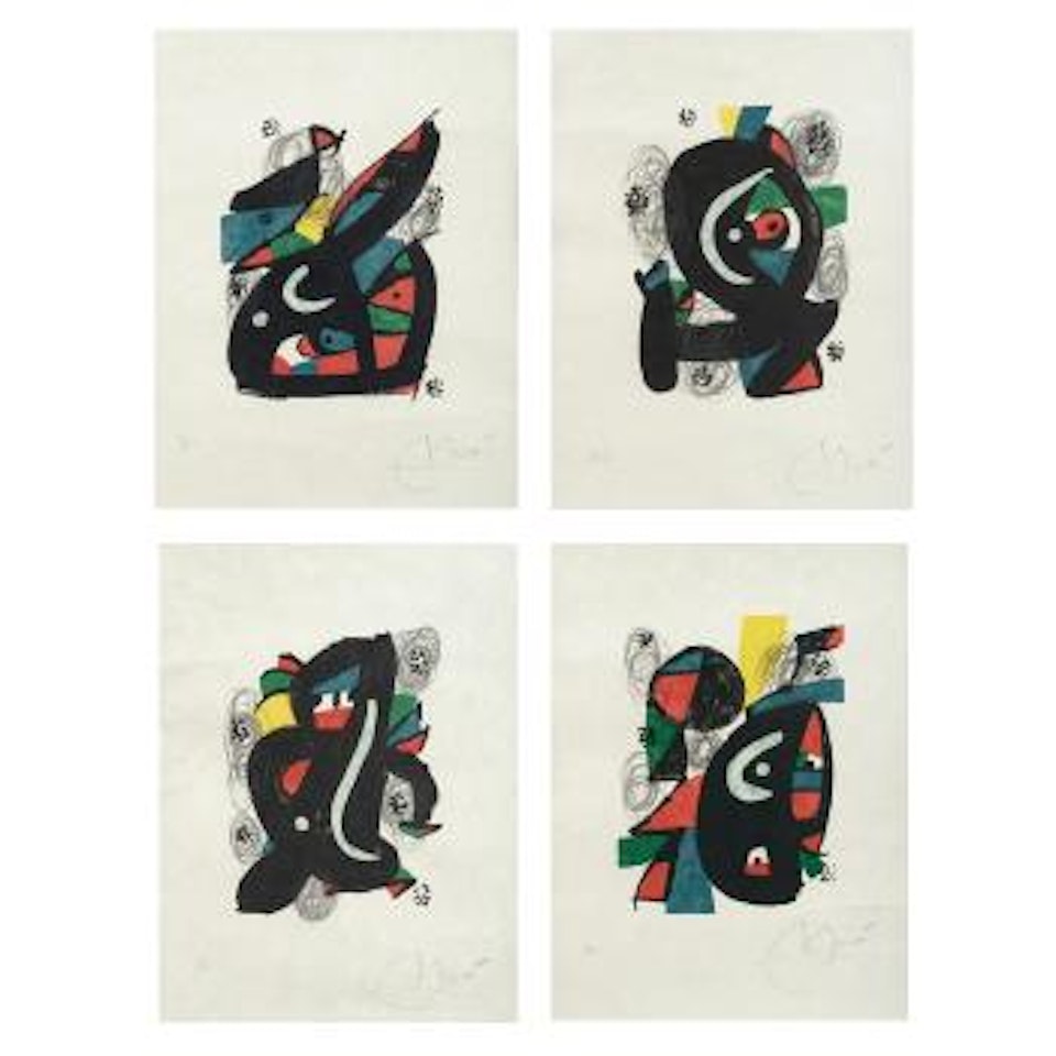 De La Suite La Mélodie Acide, 1980 by Joan Miró