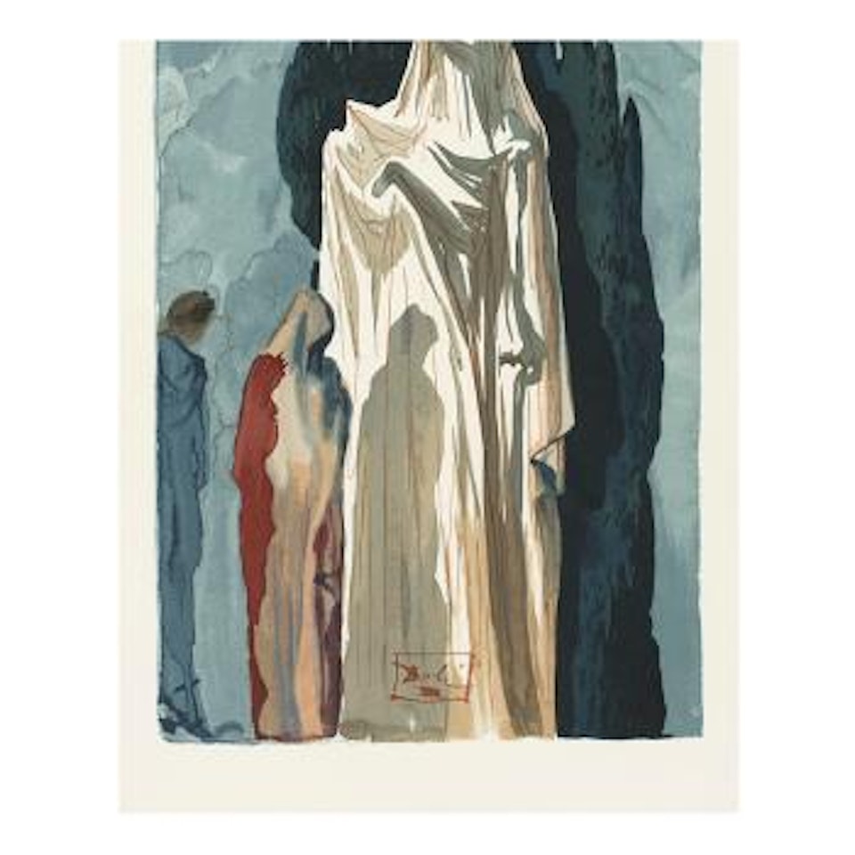 Inferno 10 - Farinata, De La Carpeta La Divina Comedia, 1963 by Salvador Dali