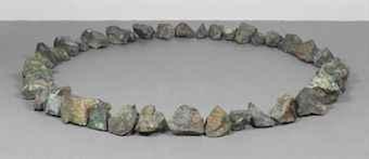 Blue Stone Circle by Richard Long