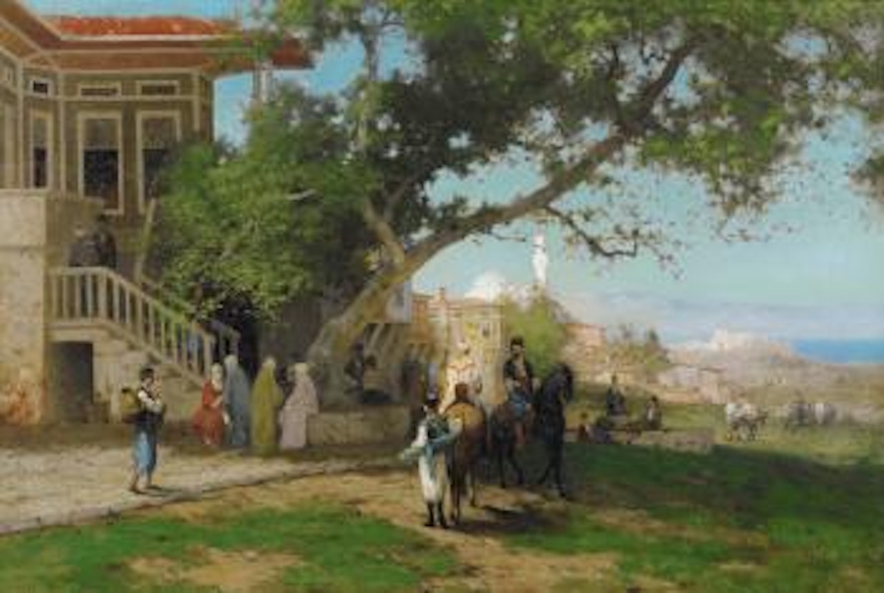 Vue Prise Sur L'île De Tenedos, Turquie by Germain-Fabius Brest