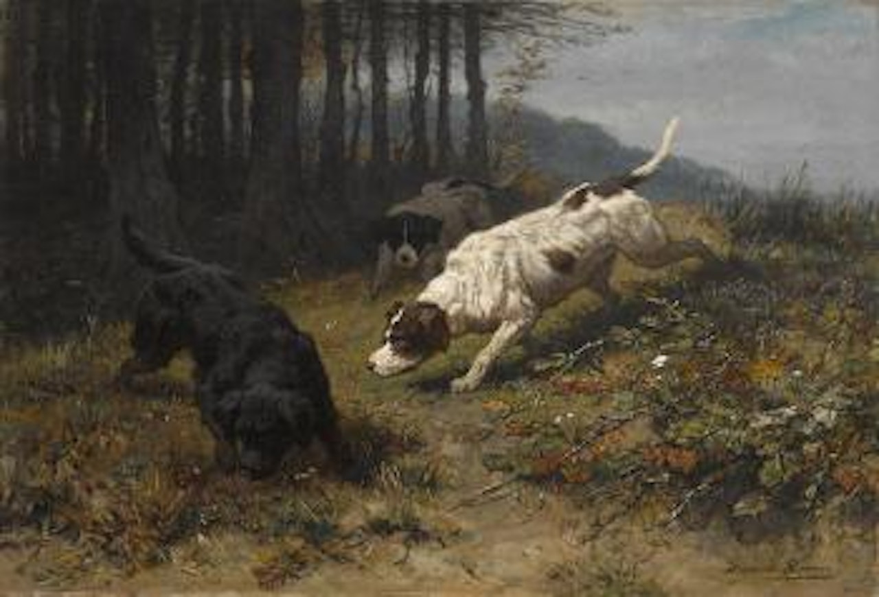 On the scent by Henriette Ronner-Knip