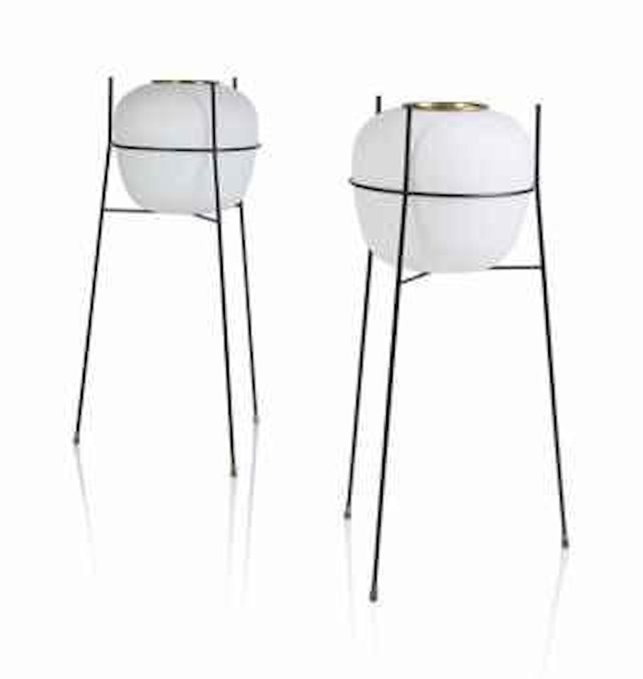 A pair of floor lamps by Stilnovo