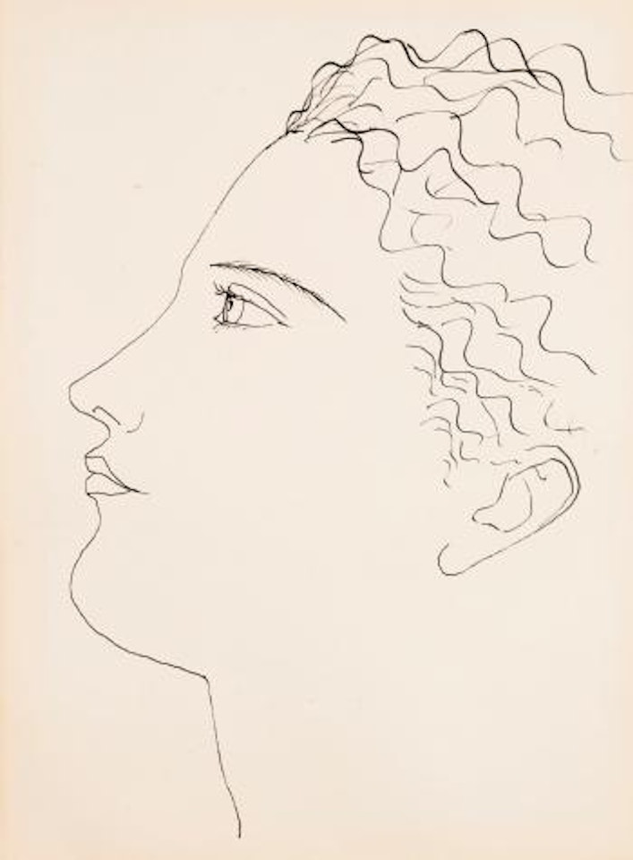Femme De Profil by Pablo Picasso