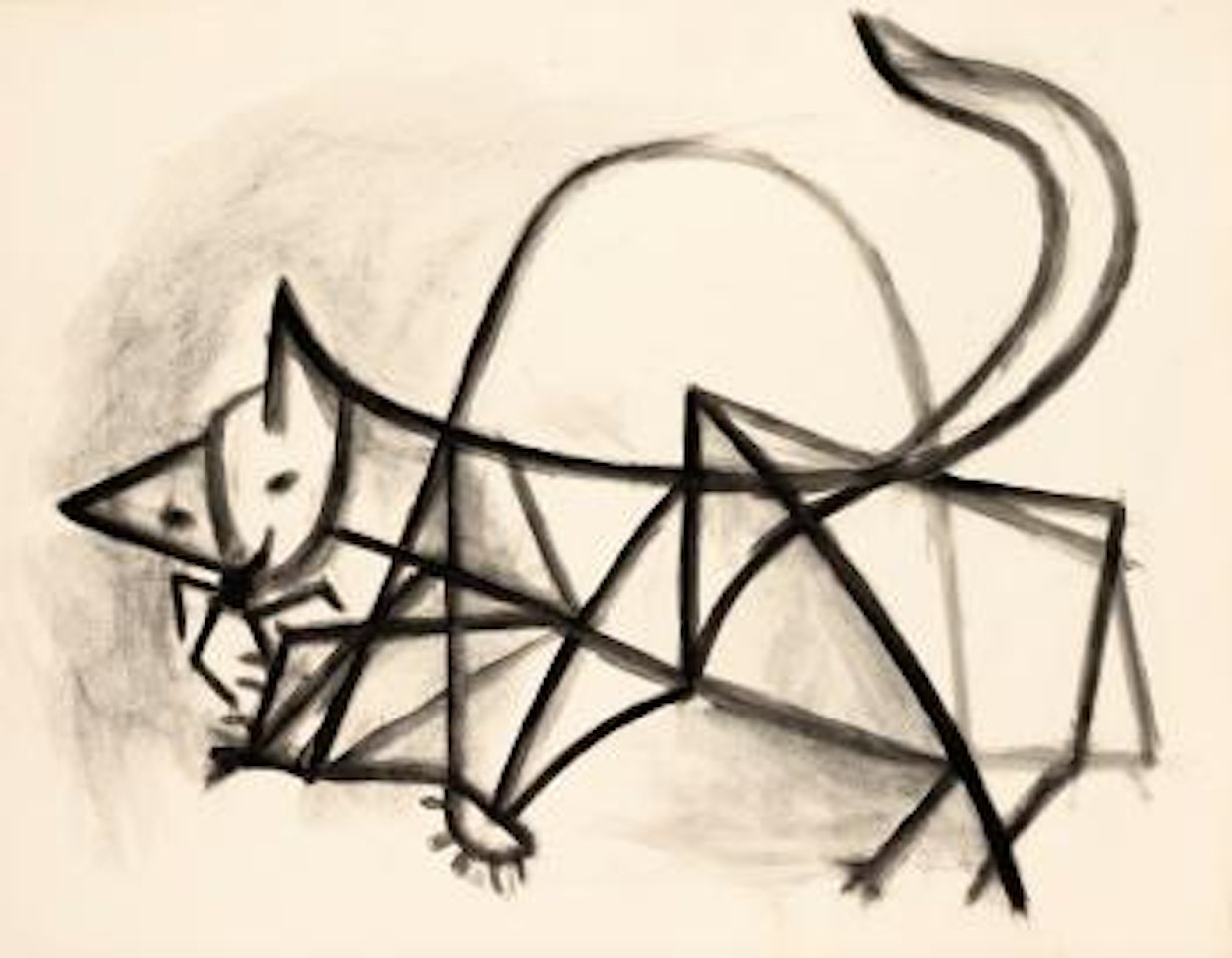 Étude de chat by Pablo Picasso