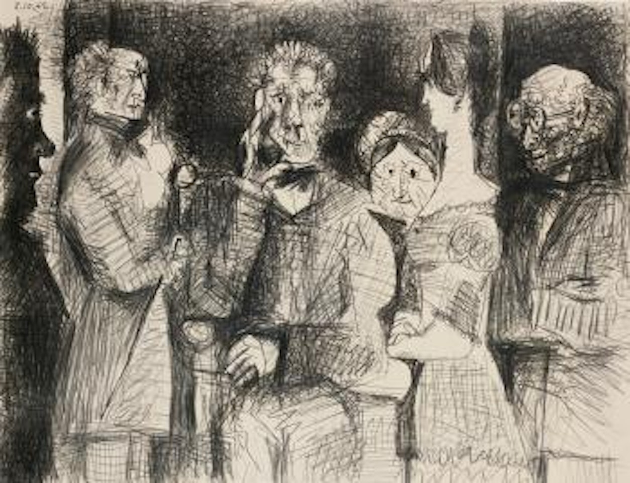 Portrait de famille by Pablo Picasso