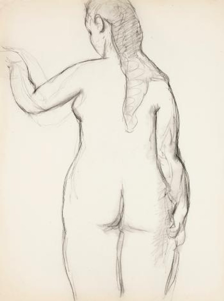 Femme Nue De Dos by Pablo Picasso