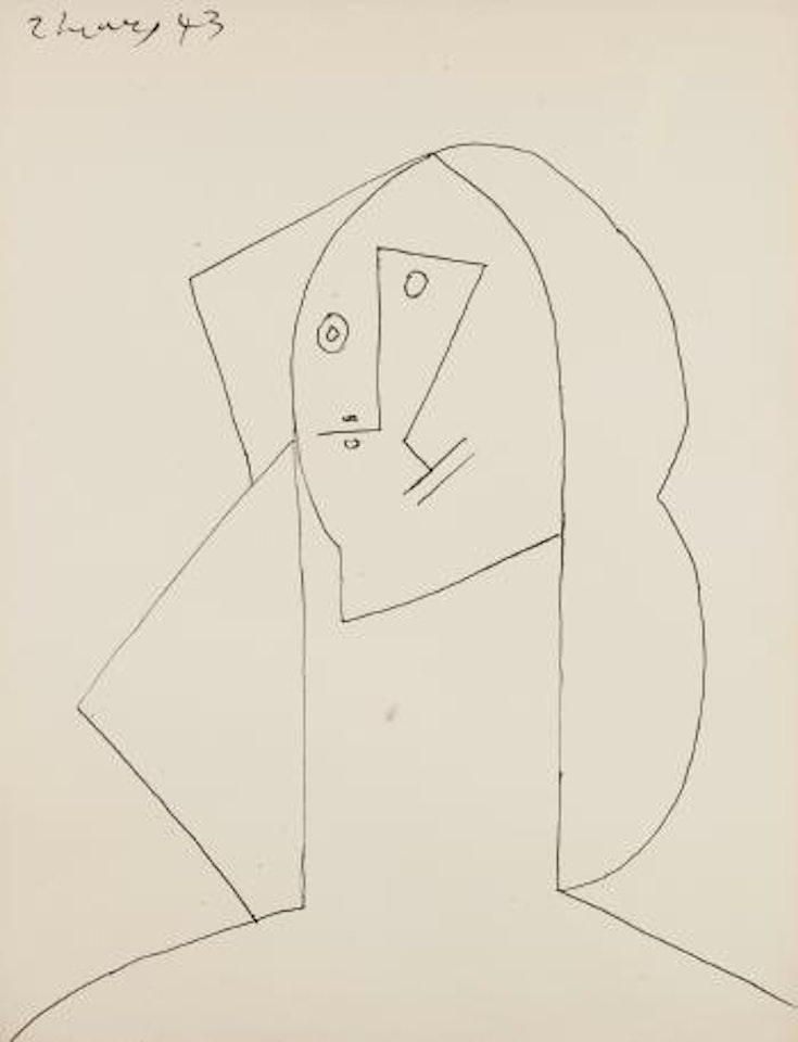 Tête by Pablo Picasso