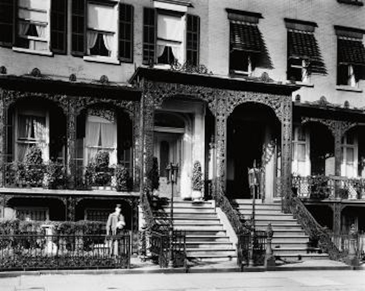 Gramercy Park West, #3-5 by Berenice Abbott