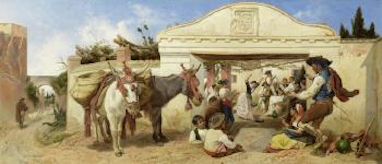 Spanish Posada, Granada by Richard Ansdell