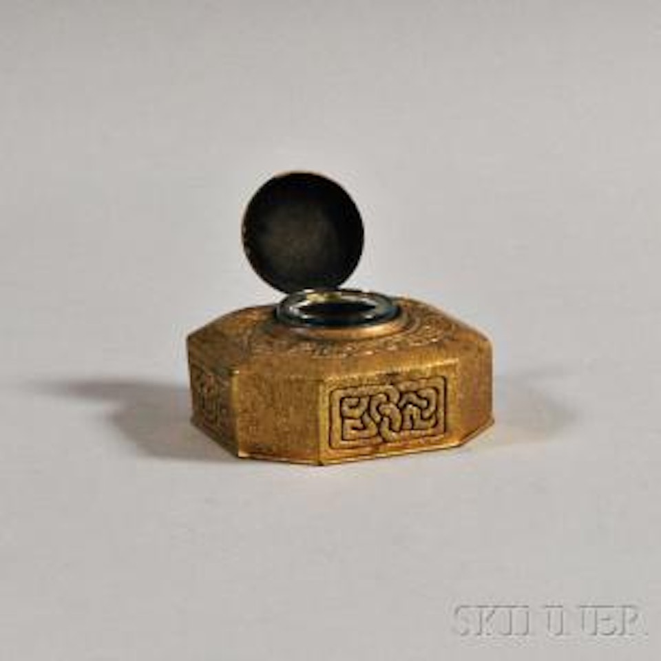 Dore Inkwell by Tiffany Studios