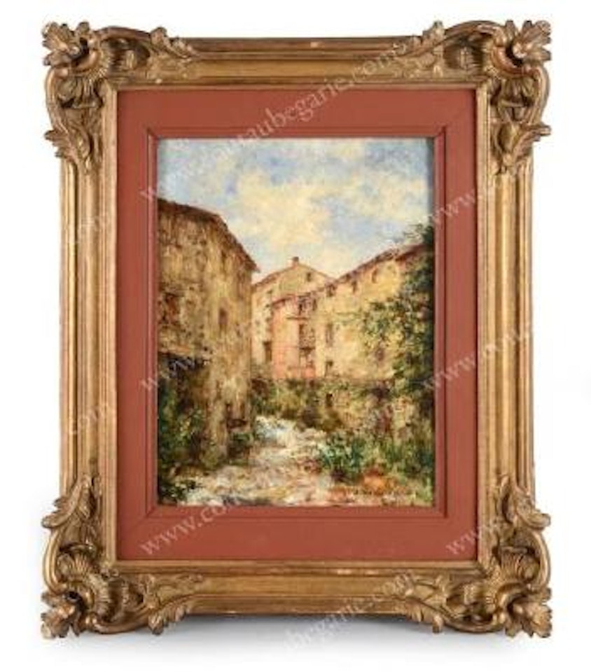 Scène d’un village by Alexei Harlamoff